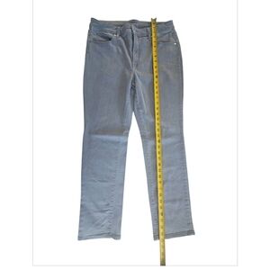 Talbots Gray Straight Leg Jeans Classic Style